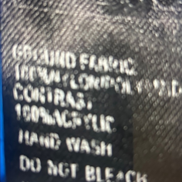 POL Black and Cream Knit Cardigan Size Large - Picture 4 of 4